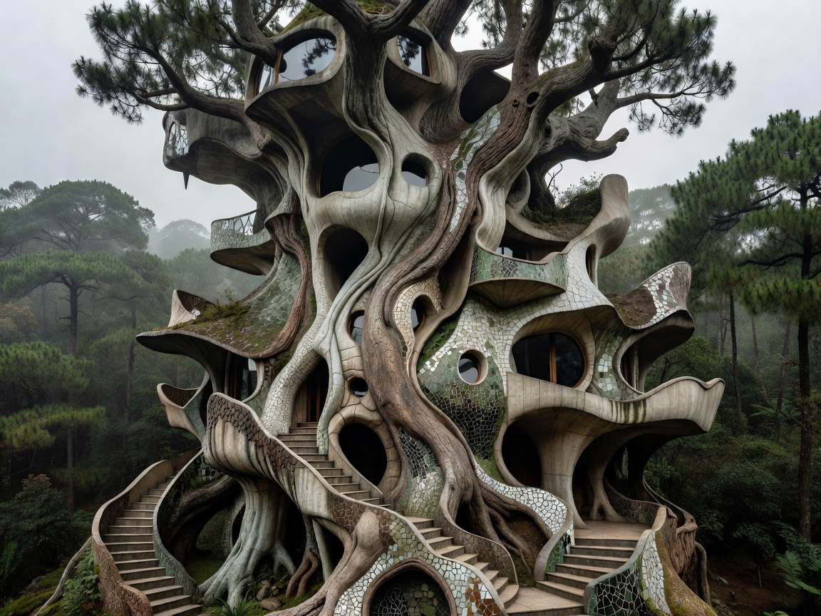 Hằng Nga Crazy house sculpted tree-like architecture in Da Lat